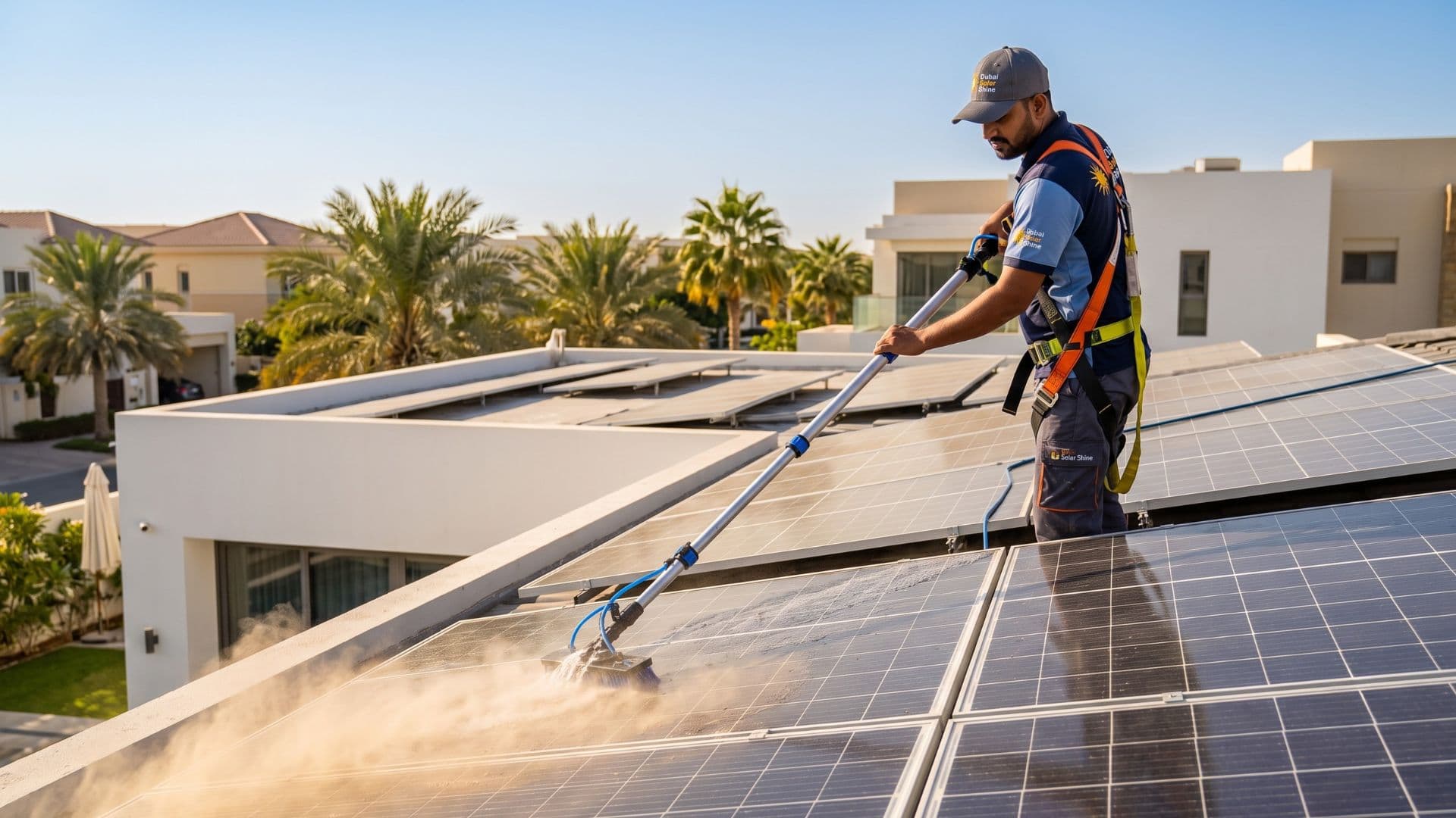 solar panel maintenance