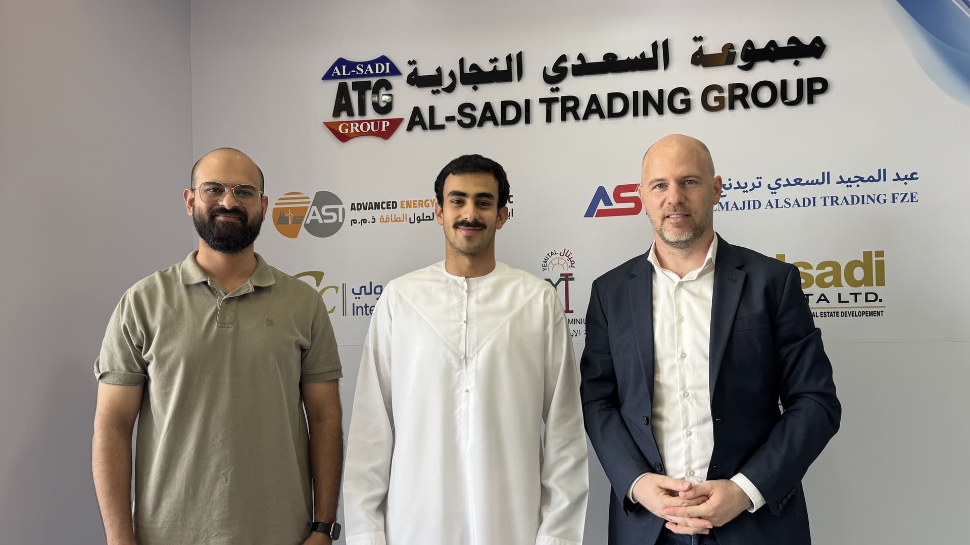 SolarQuote meeting with the AST Advanced Energy Solutions team at Al-Sadi Trading Group